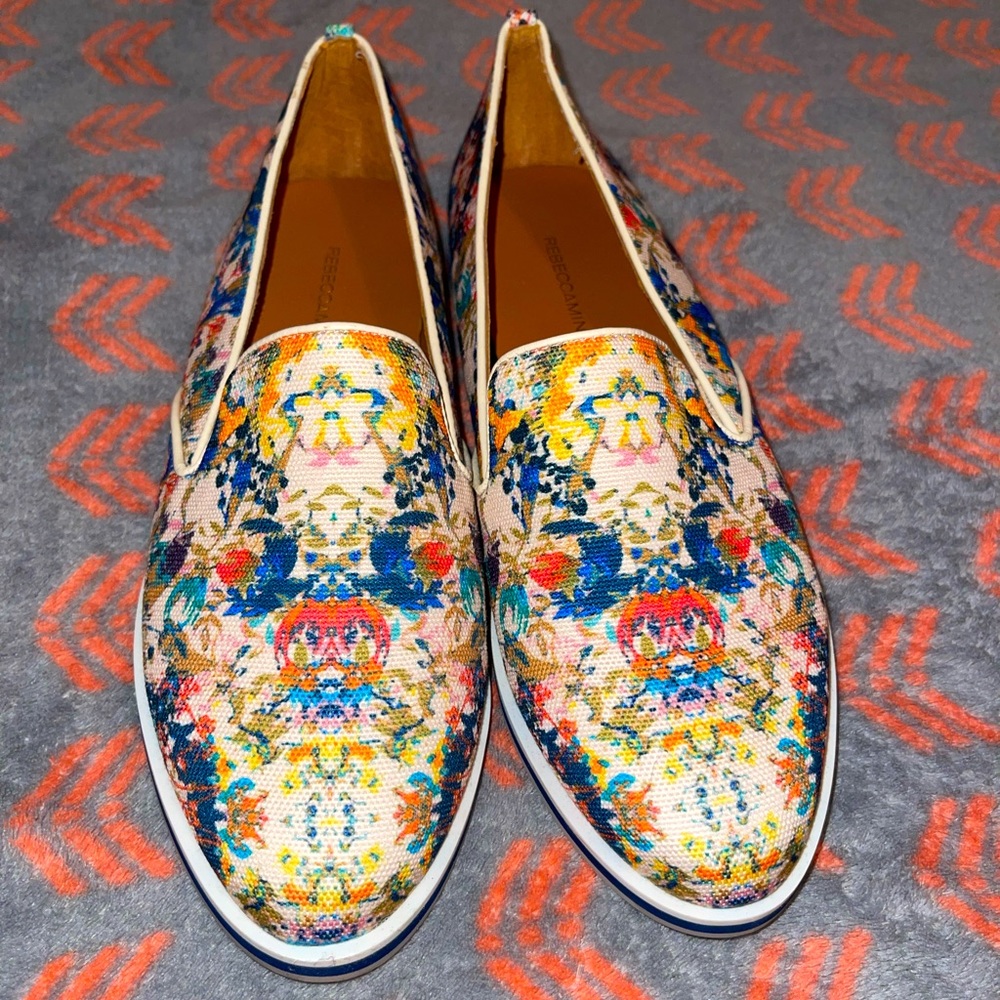 Never worn Rebecca flats
